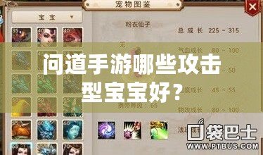 問道手游哪些攻擊型寶寶好？