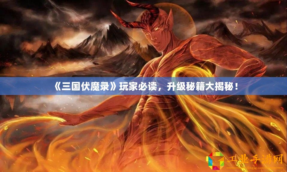 《三國(guó)伏魔錄》玩家必讀，升級(jí)秘籍大揭秘！