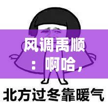 風(fēng)調(diào)禹順：啊哈，有人來了