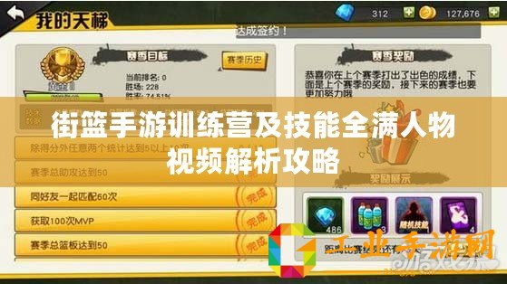 街籃手游訓(xùn)練營(yíng)及技能全滿(mǎn)人物視頻解析攻略