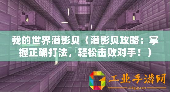 我的世界潛影貝（潛影貝攻略：掌握正確打法，輕松擊敗對(duì)手?。?/>			</a>
		</figure>
		<div   id=
