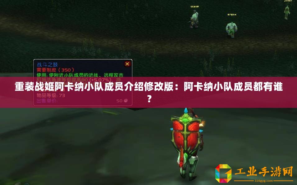 重裝戰(zhàn)姬阿卡納小隊成員介紹修改版：阿卡納小隊成員都有誰？