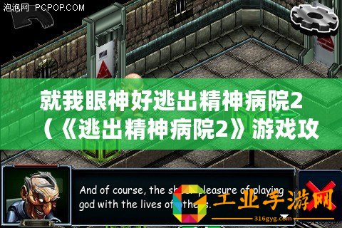 就我眼神好逃出精神病院2(《逃出精神病院2》游戲攻略:眼神銳利,成功逃脫?。? title=