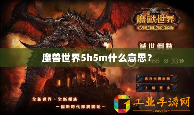 魔獸世界5h5m什么意思？