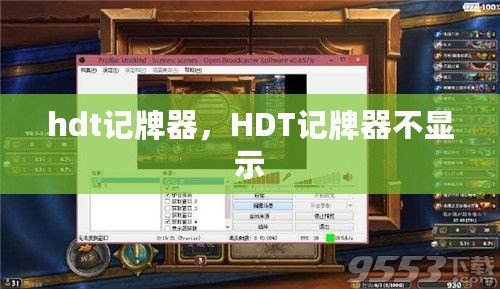hdt記牌器，HDT記牌器不顯示