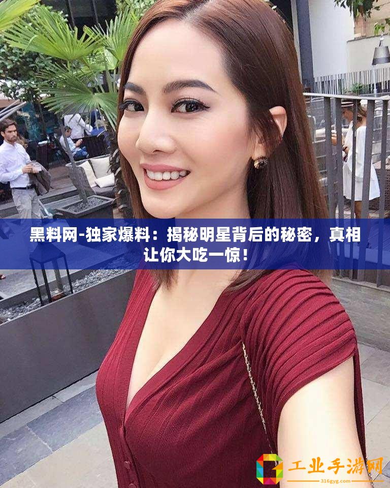 黑料網(wǎng)-獨(dú)家爆料：揭秘明星背后的秘密，真相讓你大吃一驚！