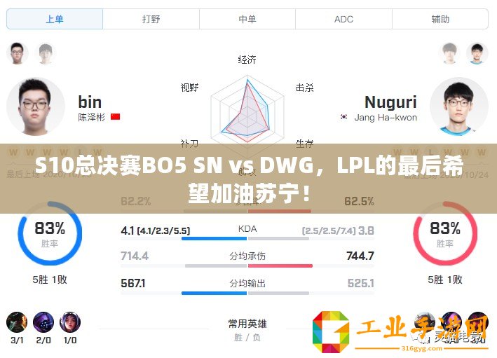 S10總決賽BO5 SN vs DWG，LPL的最后希望加油蘇寧！