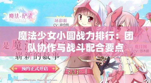 魔法少女小圓戰(zhàn)力排行：團隊協(xié)作與戰(zhàn)斗配合要點