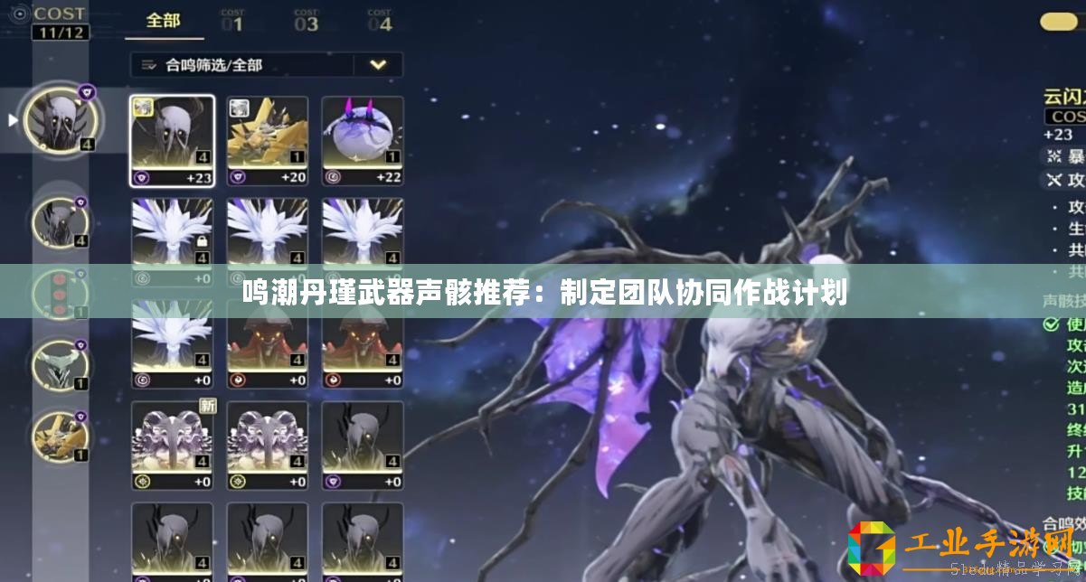 鳴潮丹瑾武器聲骸推薦：制定團(tuán)隊(duì)協(xié)同作戰(zhàn)計(jì)劃