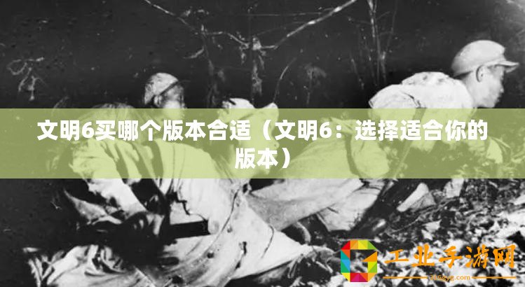 文明6買(mǎi)哪個(gè)版本合適（文明6：選擇適合你的版本）