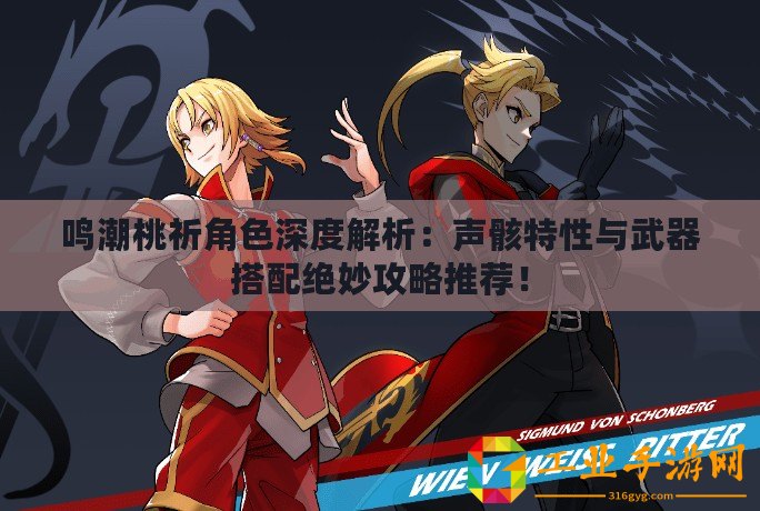 鳴潮桃祈角色深度解析：聲骸特性與武器搭配絕妙攻略推薦！
