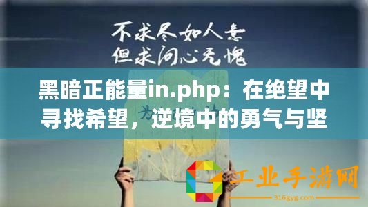黑暗正能量in.php：在絕望中尋找希望，逆境中的勇氣與堅(jiān)持